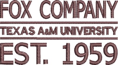 F 2 Est logo maroon