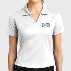 F2 Ladies Dri Mesh Polo